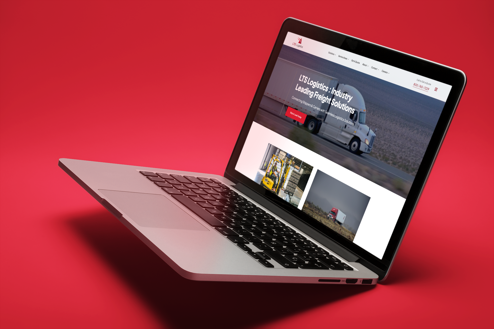 LTS Logistics Website - Fire Source Media