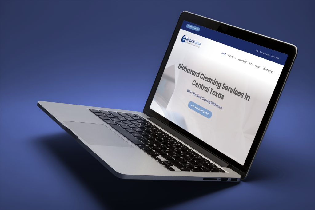New Website for Discreet Clean of Central Texas